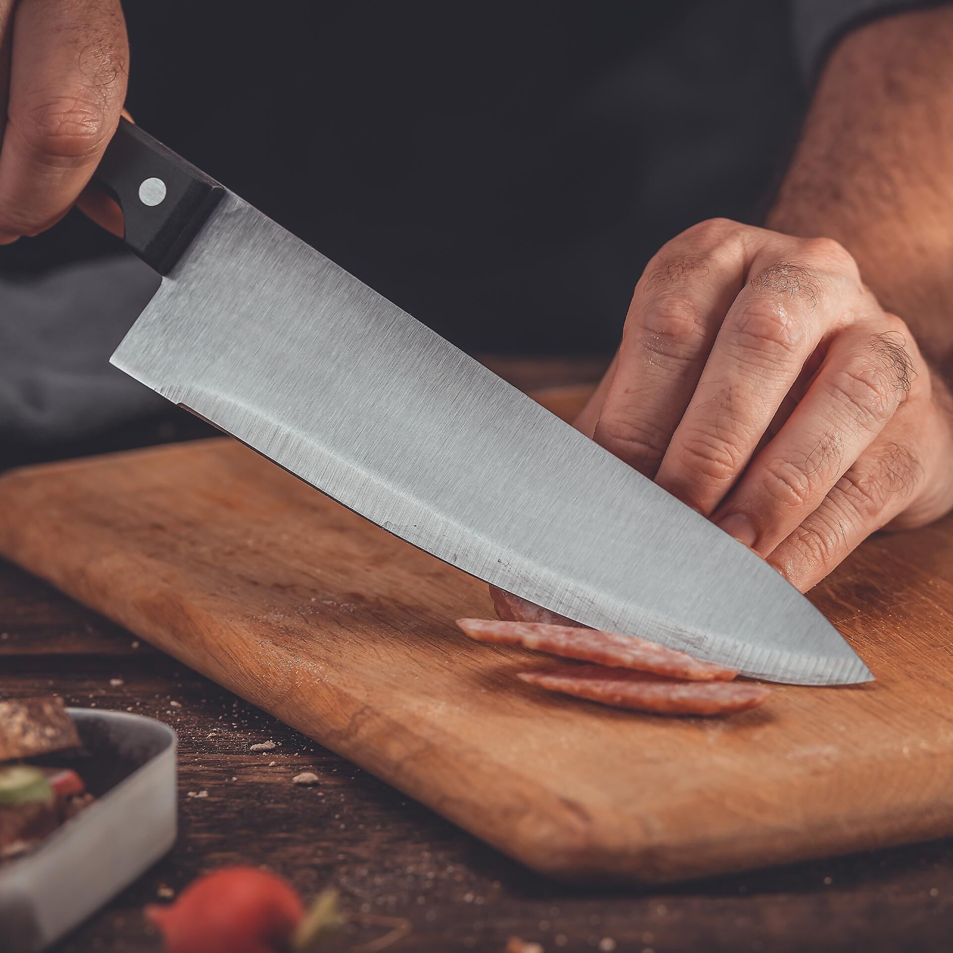 Messer-Set inkl. Schubladeneinsatz "Mega", 7-teilig