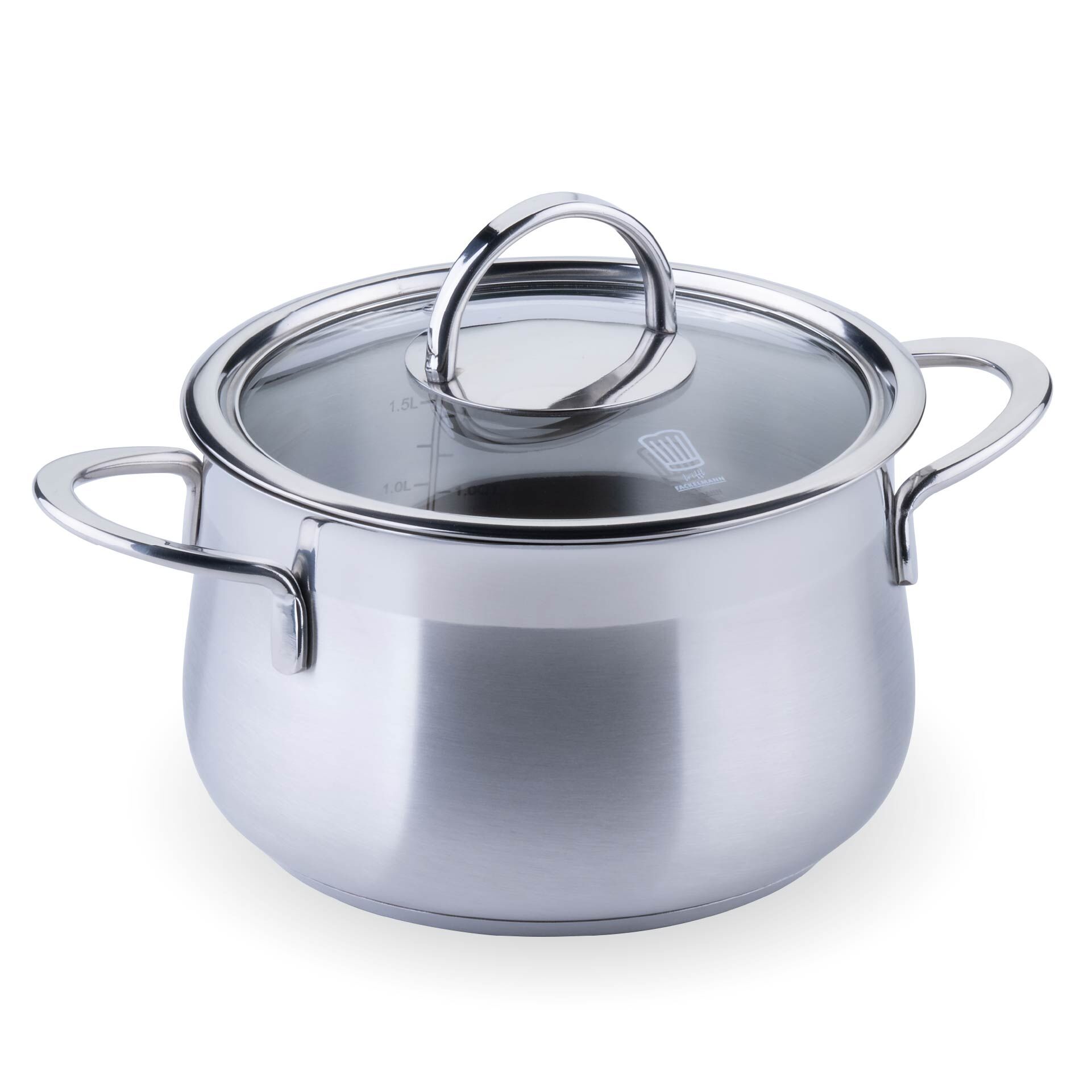 Kochtopf mit Glasdeckel Leipzig, Ø16cm