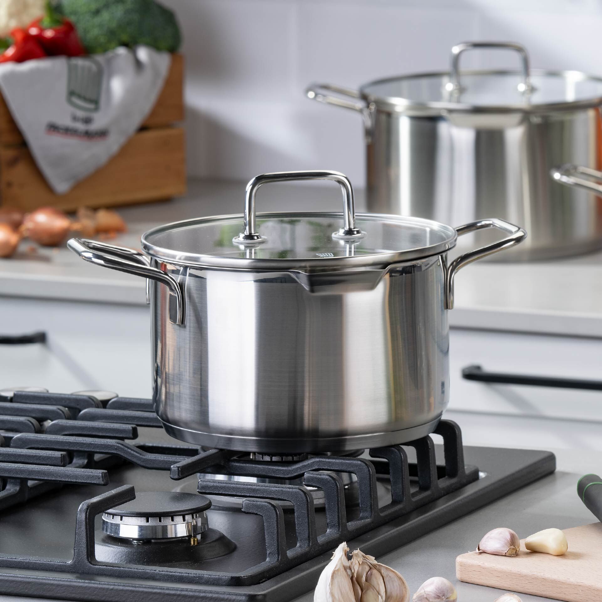 Kochtopf mit Glasdeckel Nürnberg, Ø20cm