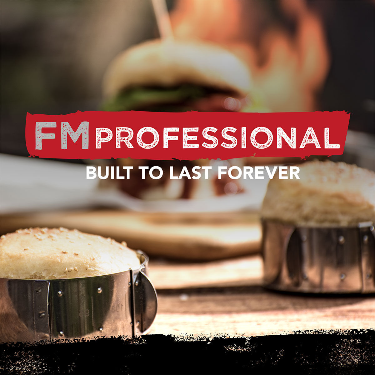 Burger- und Dessertringe, 2 St., Edelstahl, verstellbar