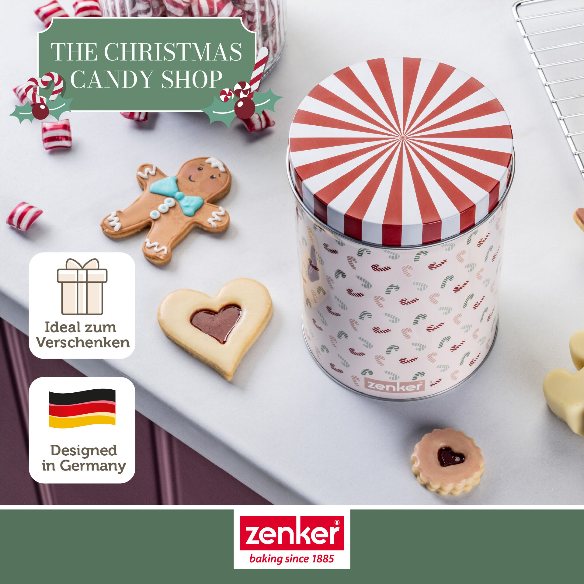 Aufbewahrungsdose The Christmas Candy Shop