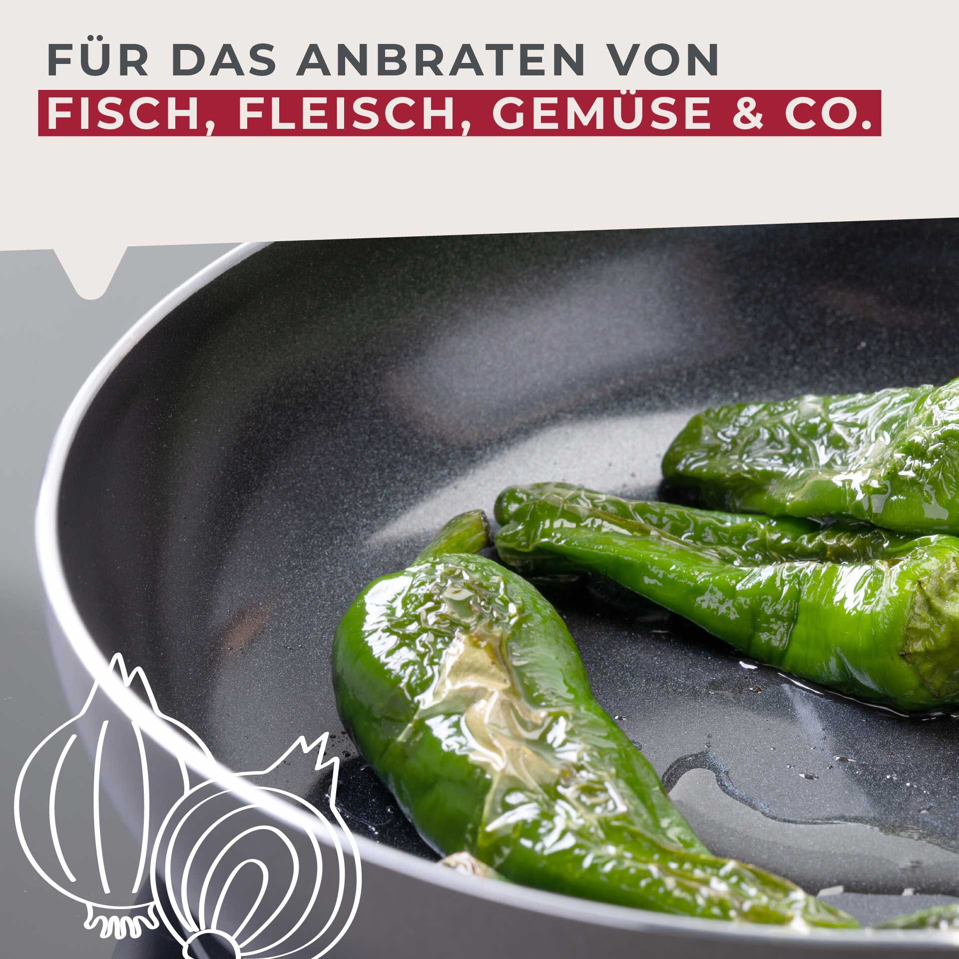 Bratpfanne Brandao, Keramik, antihaft, Ø20cm