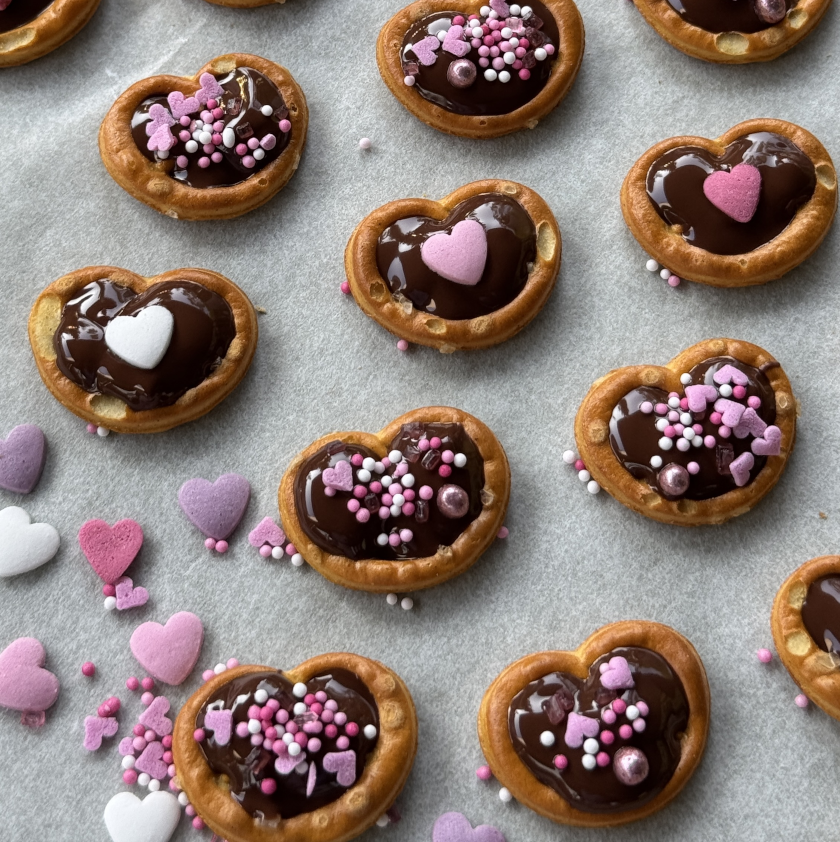 Schoko-Brezeln selber machen