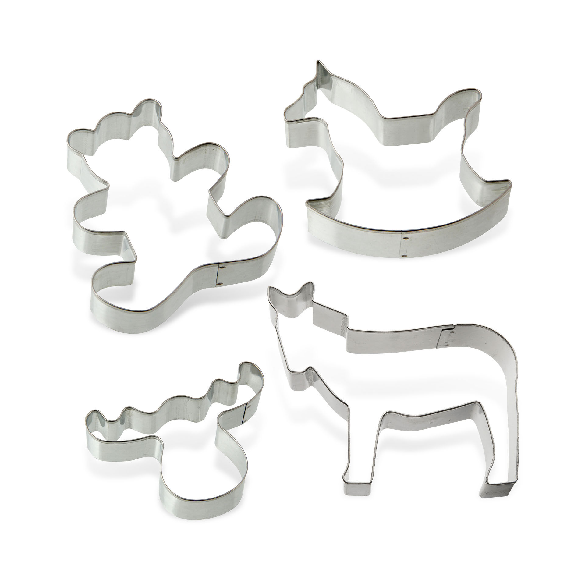 Ausstecher-Set "weihnachtliche Tiere", 4-teilig Ausstecher-Set "weihnachtliche Tiere", 4-teilig