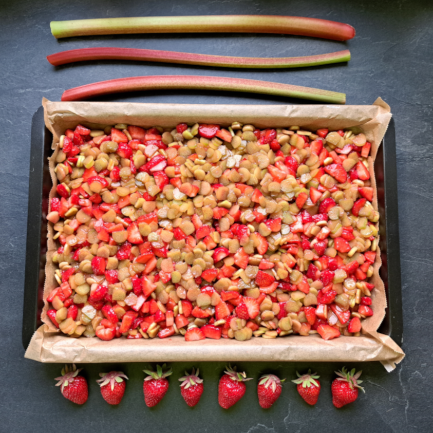 Erdbeer-Rhabarber-Kuchen | Fackelmann
