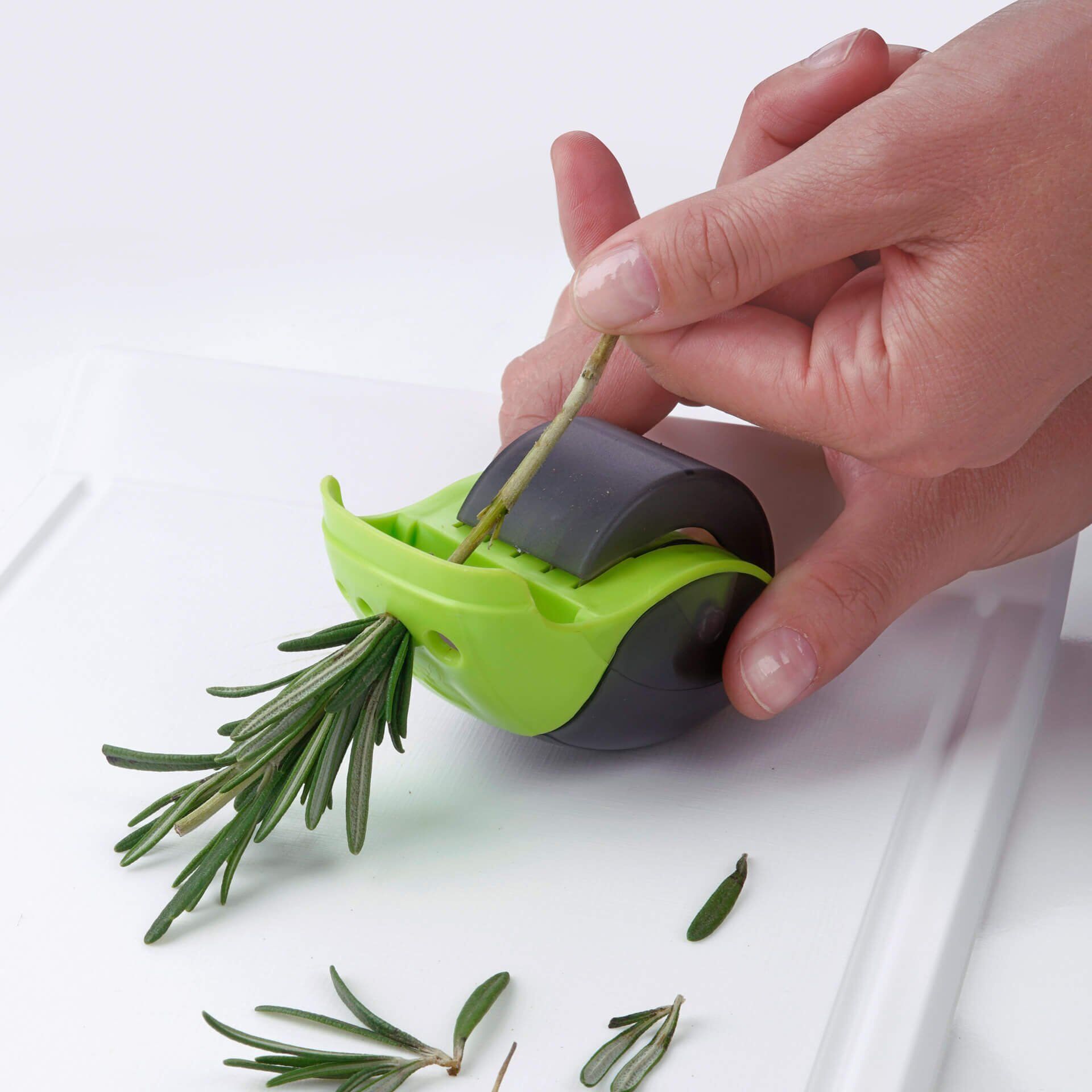 Kräuterroller mit Abstreifer