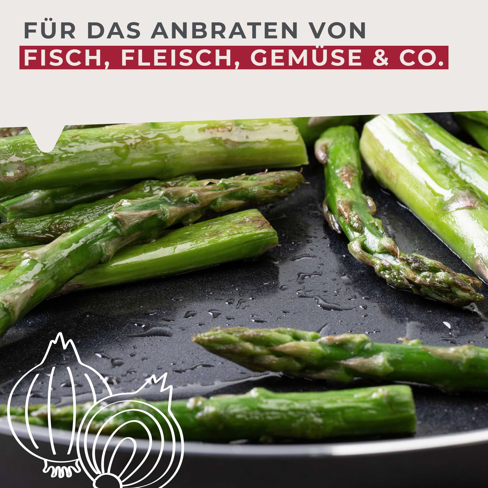 Bratpfanne Brandao, Keramik, antihaft, Ø28cm