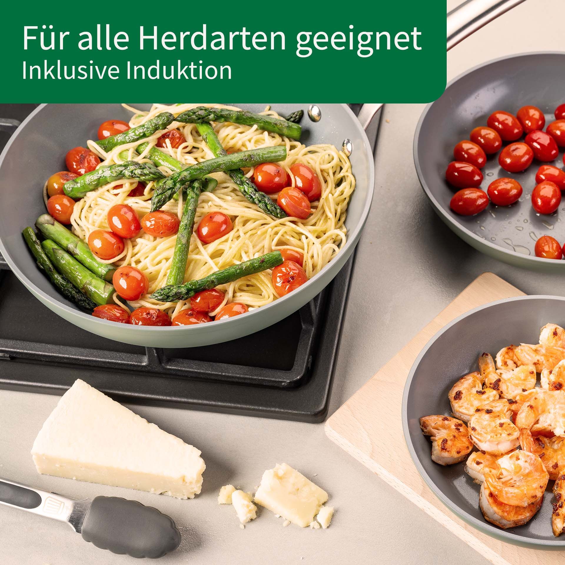 Bratpfanne Stuttgart, keramische Antihaft-Beschichtung, Ø28cm