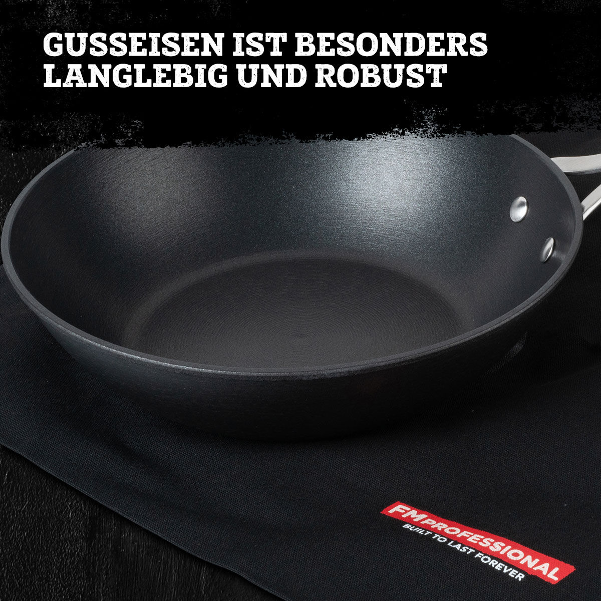 Profi Wokpfanne Force, Ø28cm