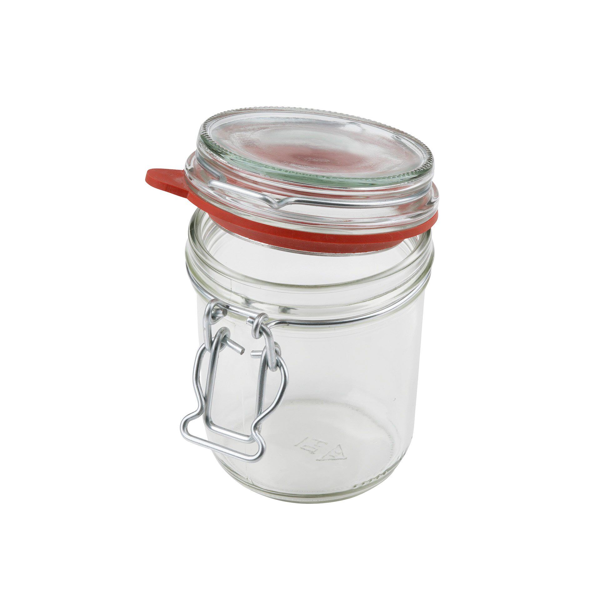 Einmachglas m. Bügelverschluss Liebevoll hausgemacht, 370 ml