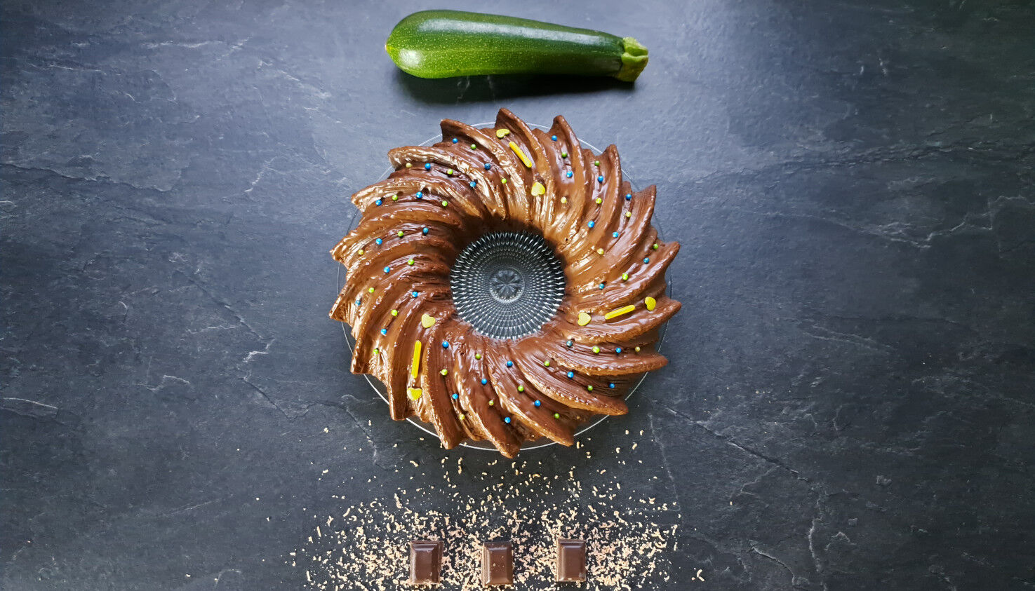 Schoko-Zucchini-Kuchen Schoko-Zucchini-Kuchen