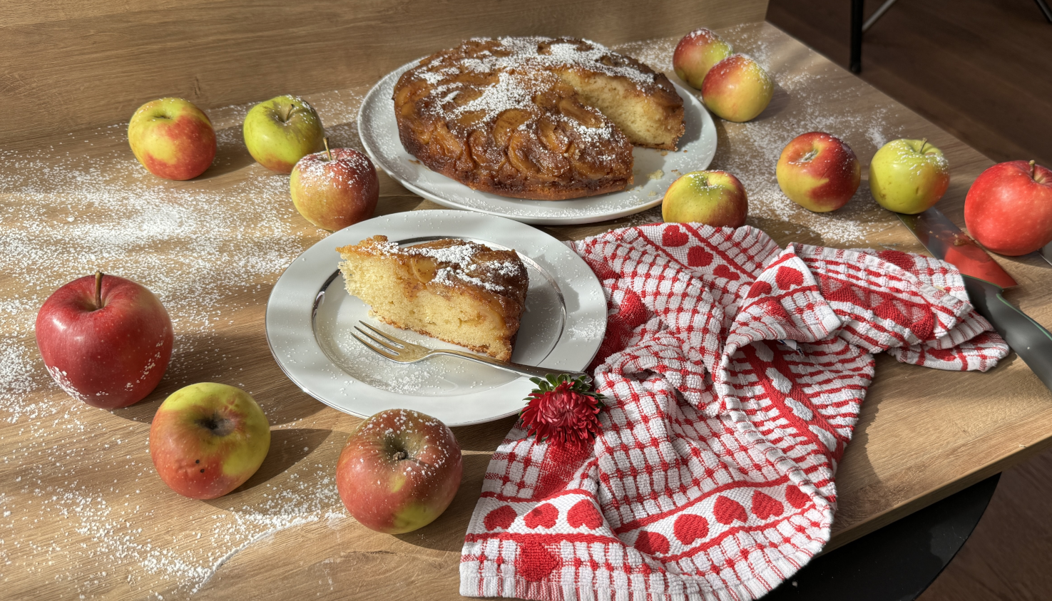 Gestürzter Apfelkuchen Gestürzter Apfelkuchen