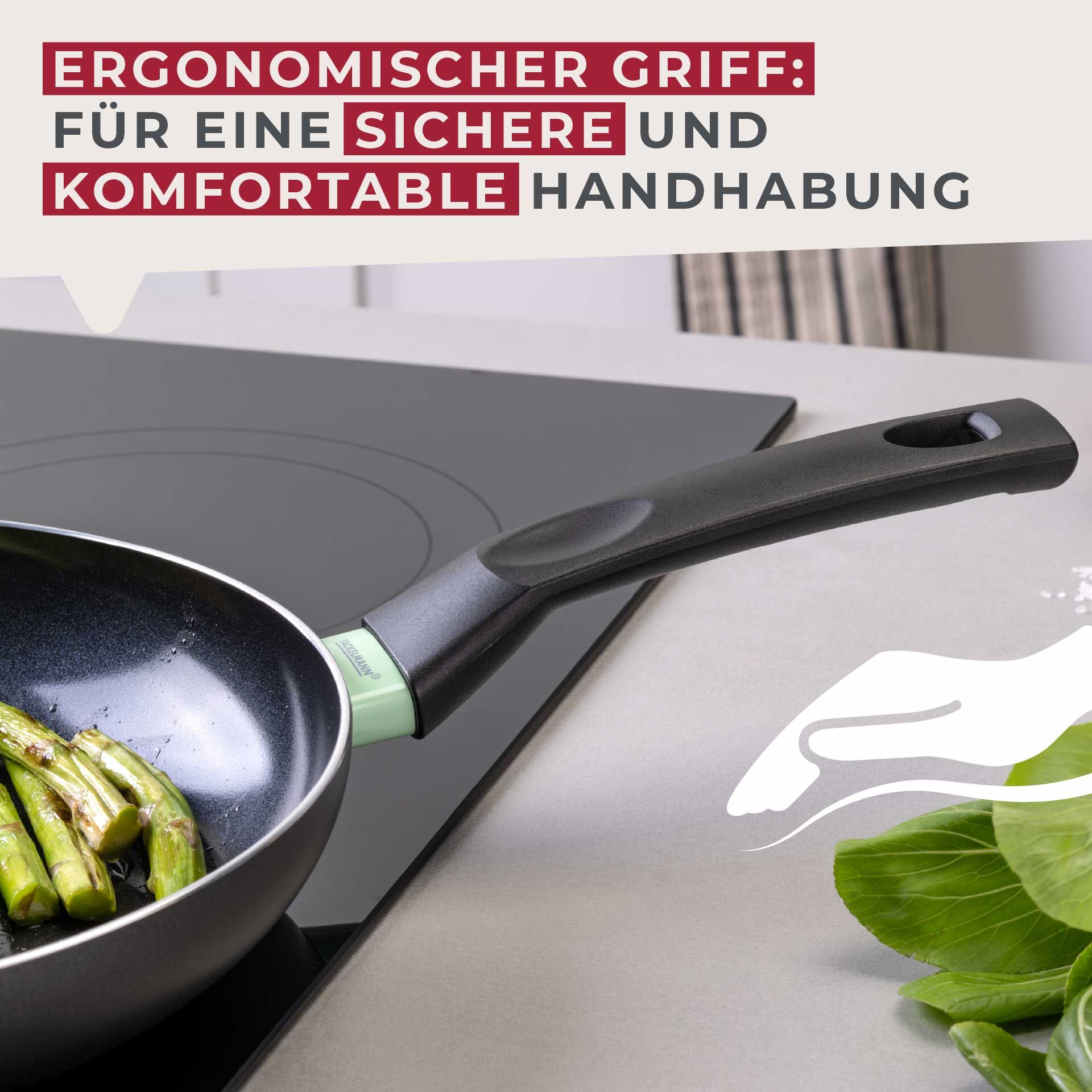 Wokpfanne Brandao, Keramik, antihaft, Ø28cm