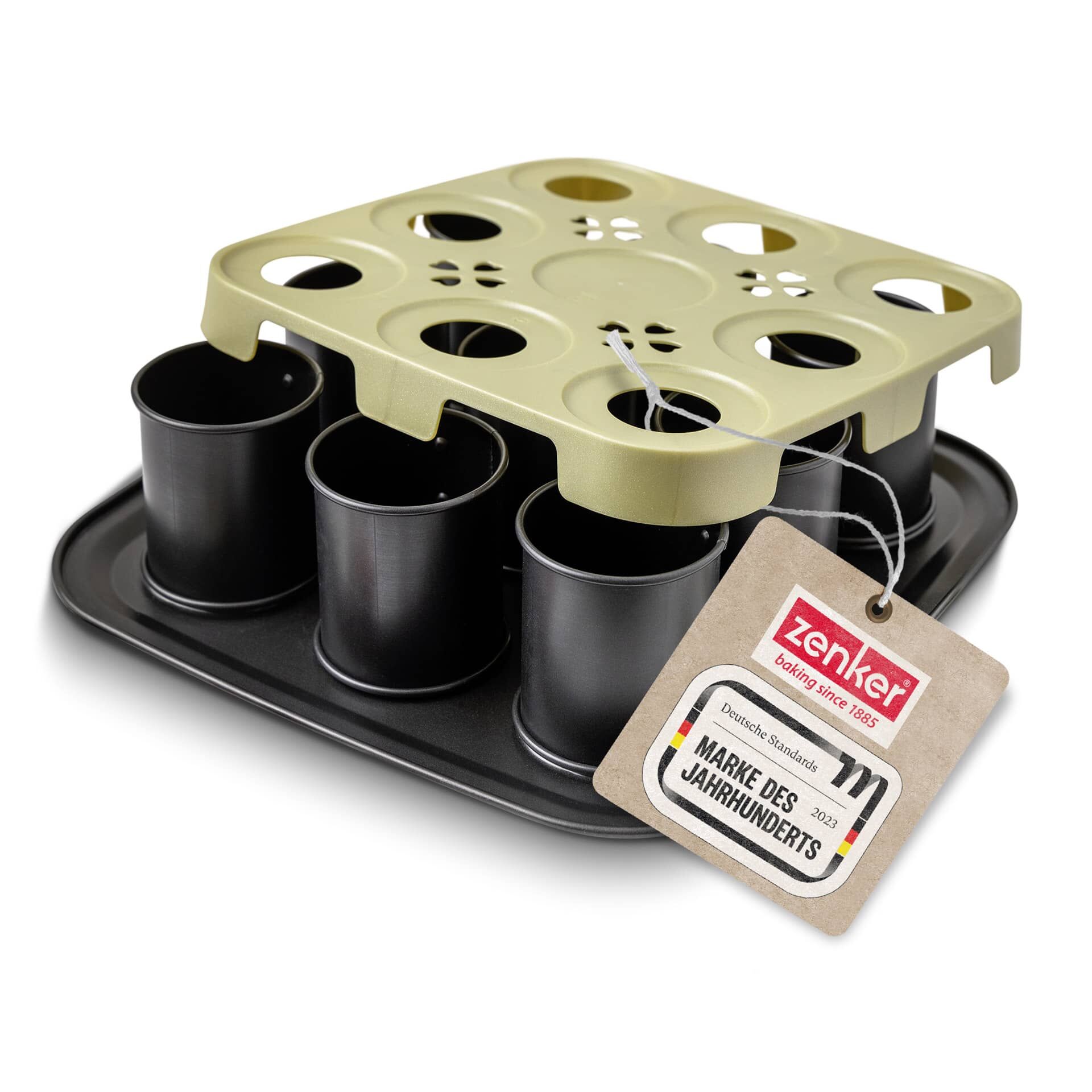 Mini Törtchen Backblech mit Törtchenretter, 9er