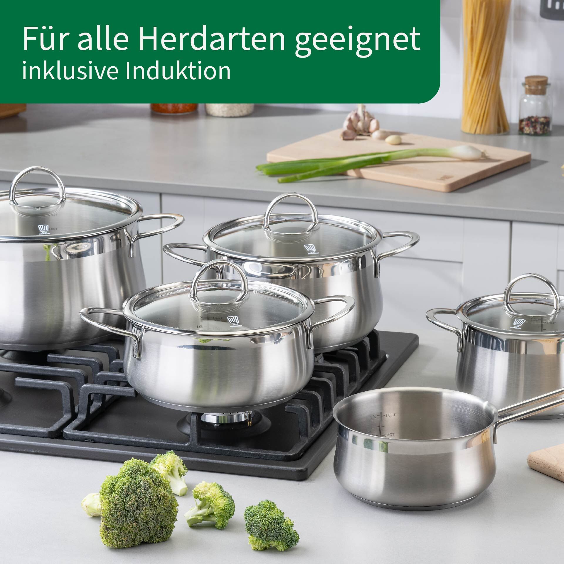 Topfset Leipzig, 9-teilig