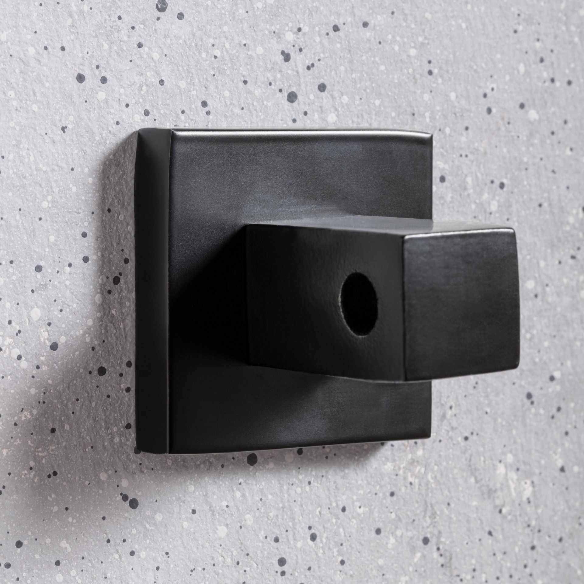 Handtuchhalter 2-armig NEW YORK, 47cm, schwarz