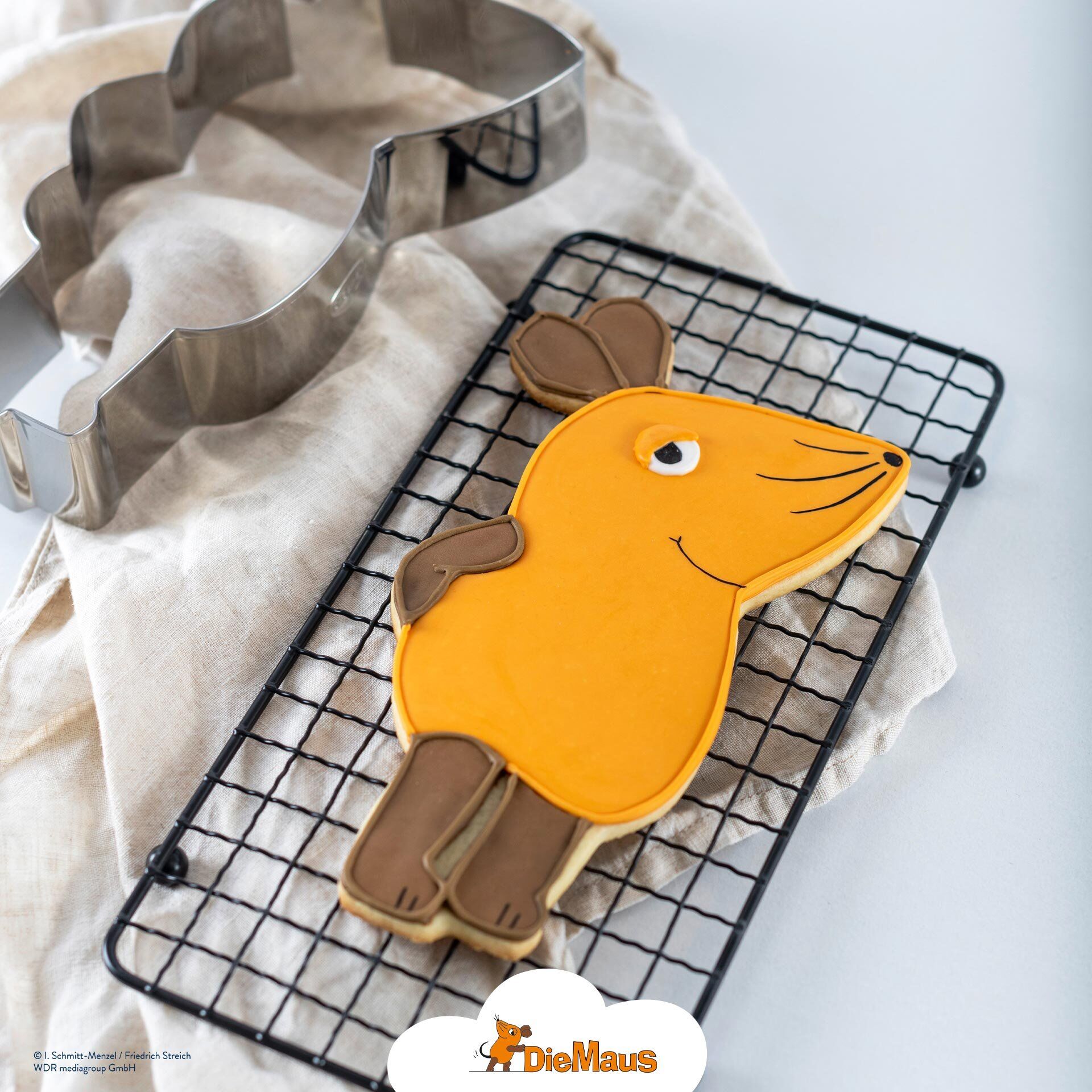 Ausstecher groß "DieMaus", 20x11,5cm