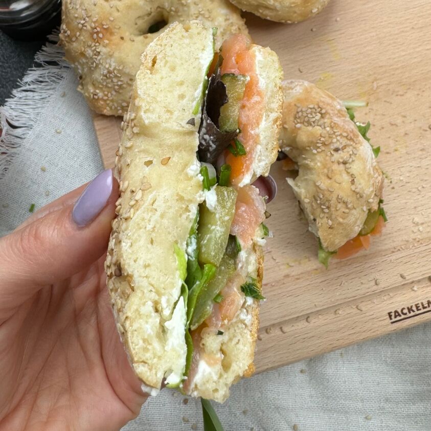 Protein-Bagel