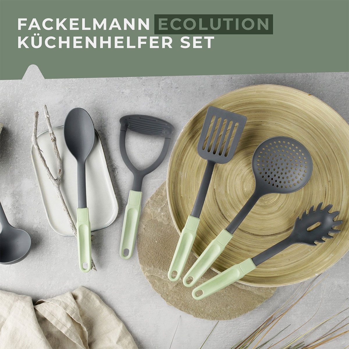 Kartoffelstampfer Ecolution, 25cm