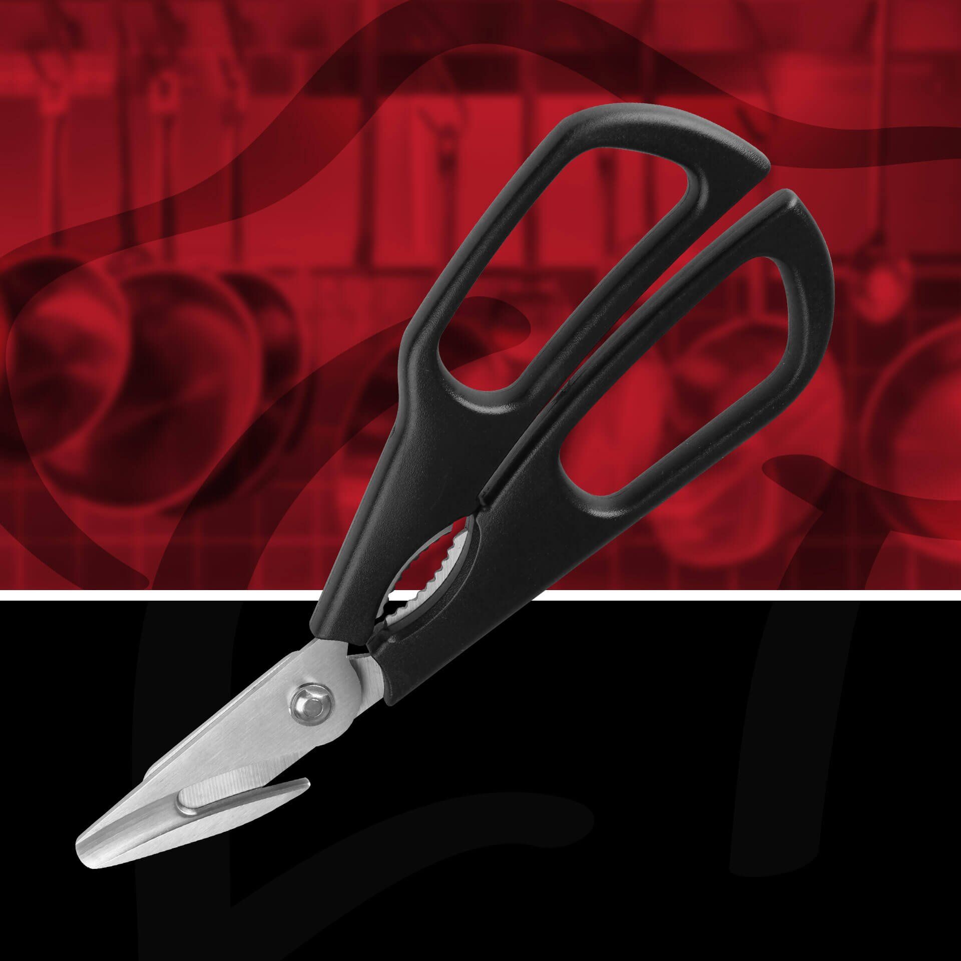 Schalentierschere, Edelstahl