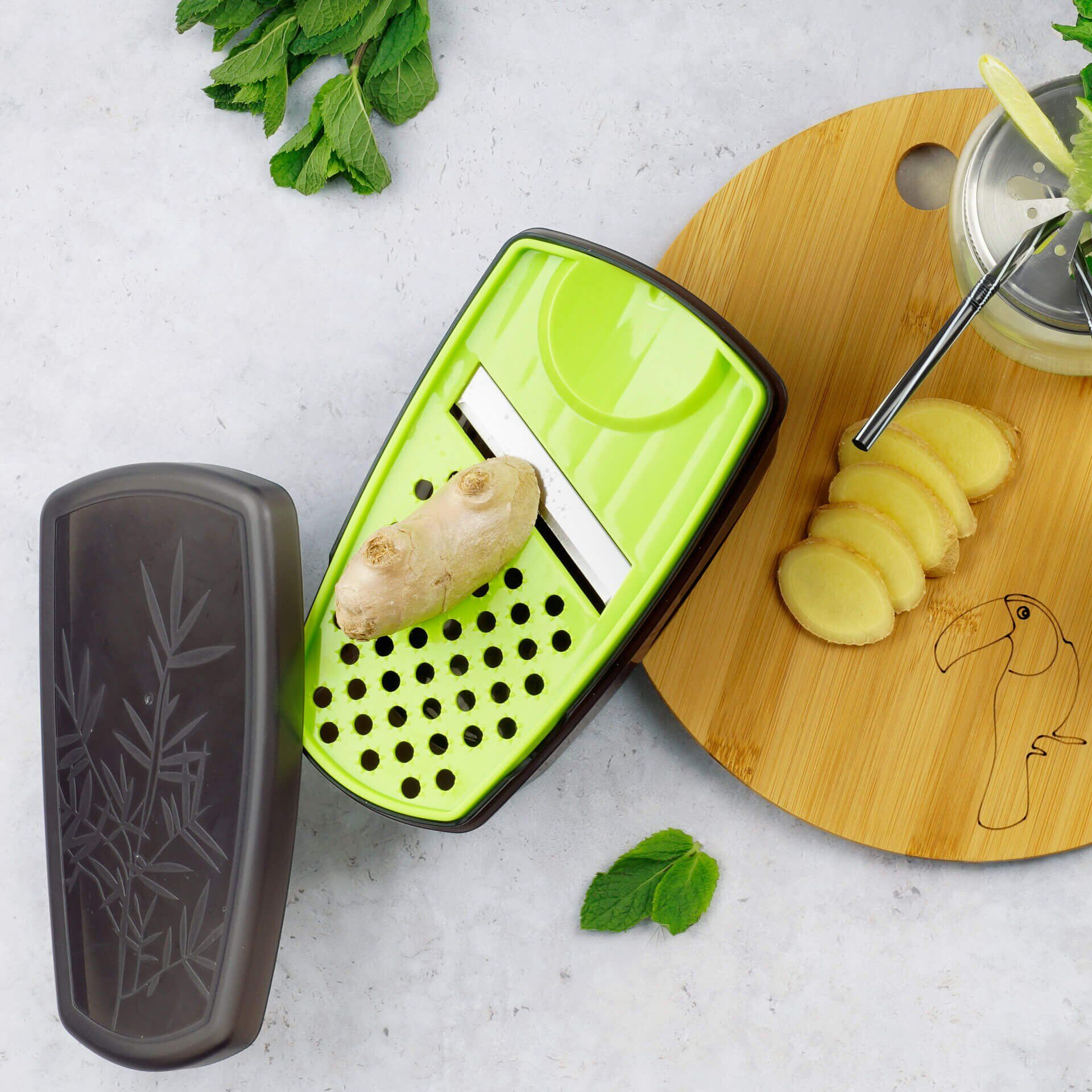Ingwerwerkzeug mit Aufbewahrungsbox