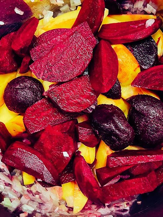 Rote-Bete-Eintopf