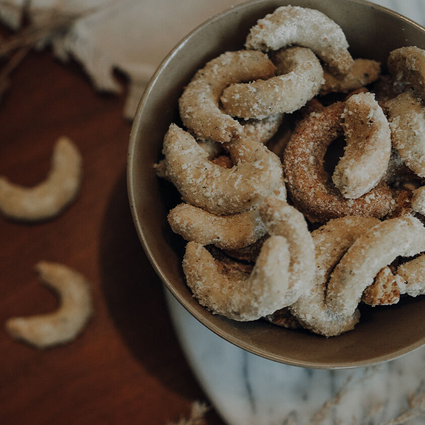 Vanillekipferl glutenfrei - Plätzchen-Klassiker ohne Gluten