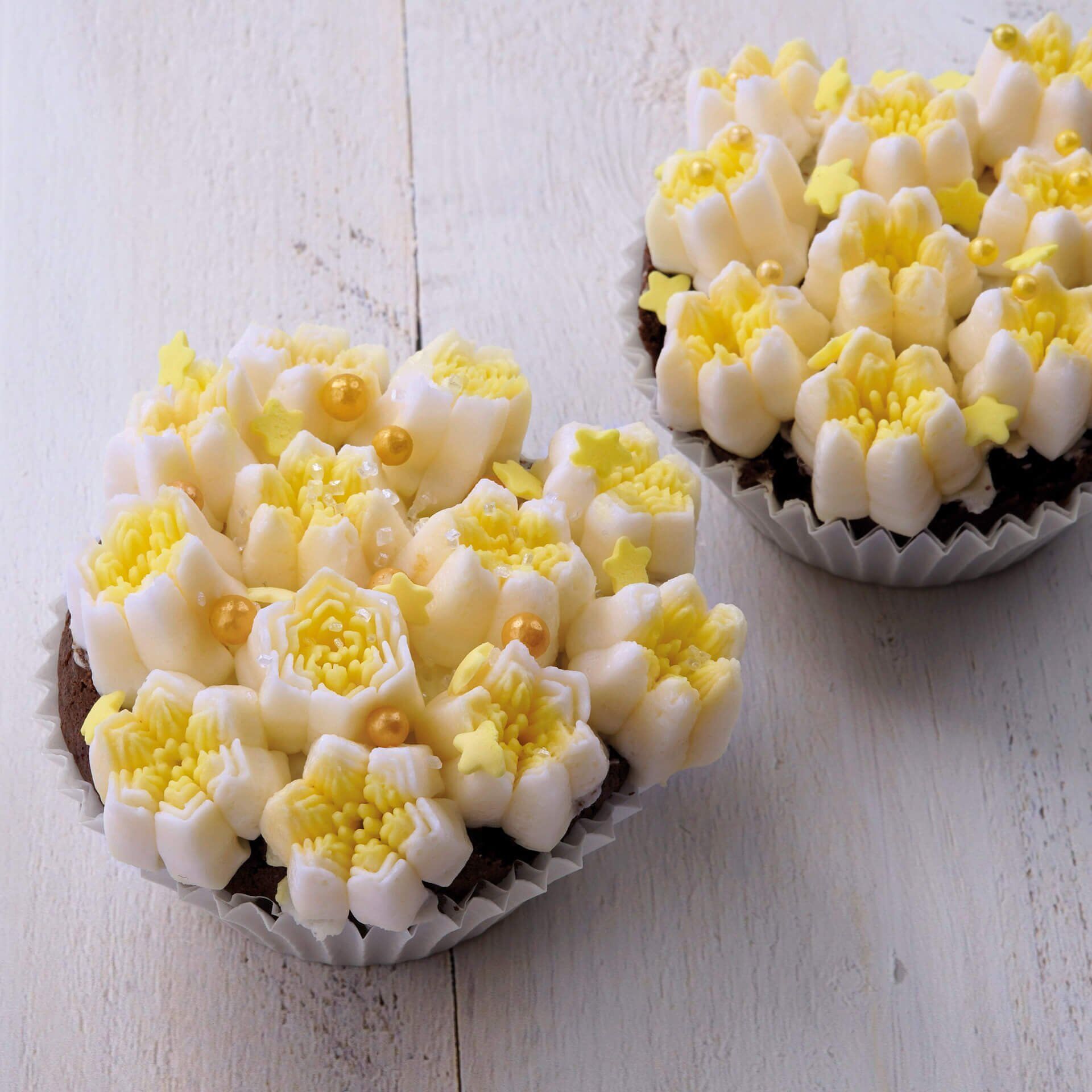 Tülle Stern inkl. 4 Spritzbeutel White Christmas Baking