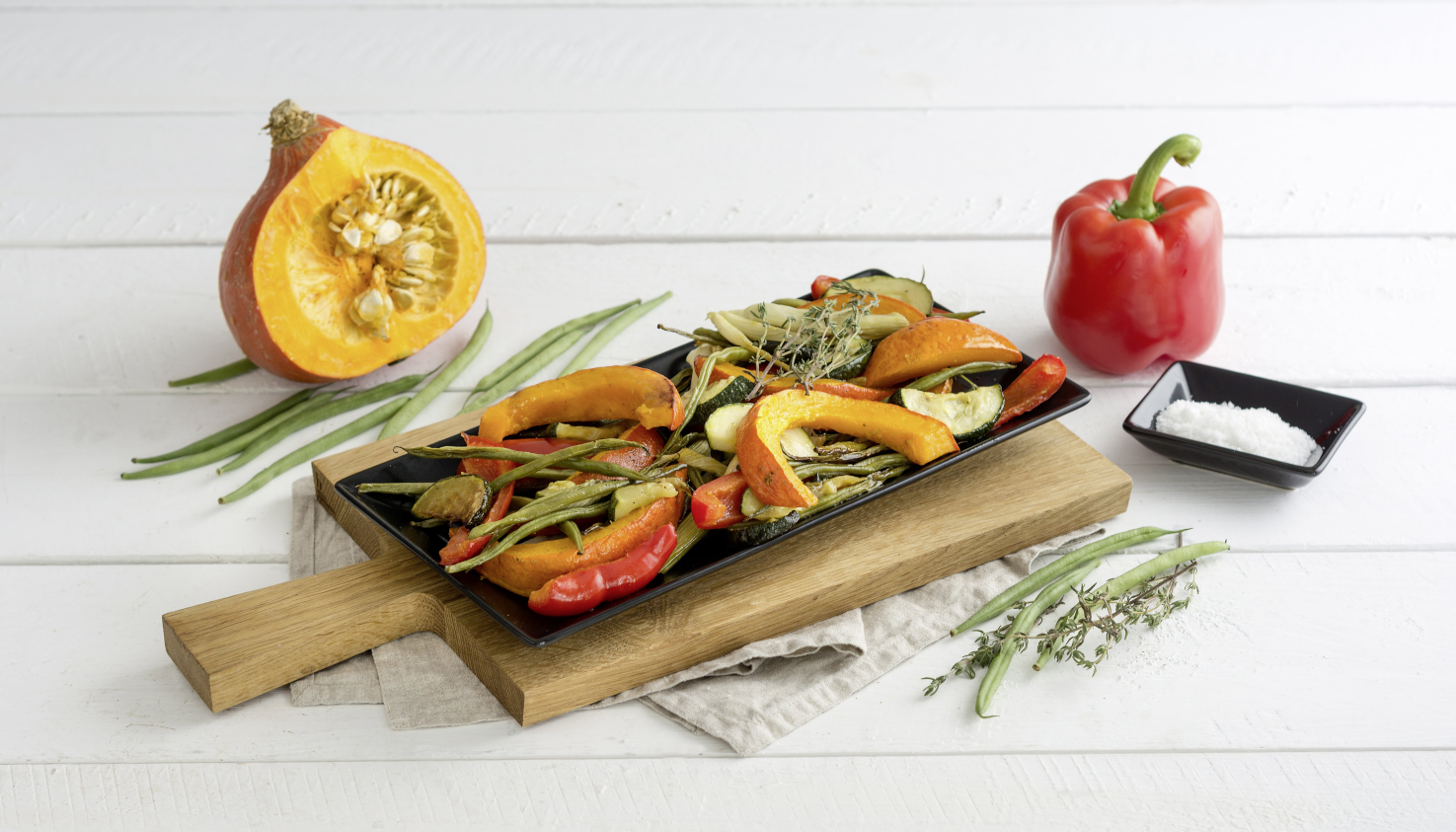 Ofengemüse mit Kürbis Ofengemüse mit Kürbis