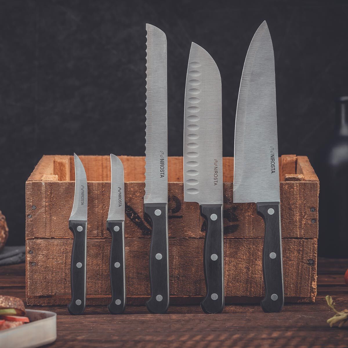 Messer-Set "Mega", 5-teilig