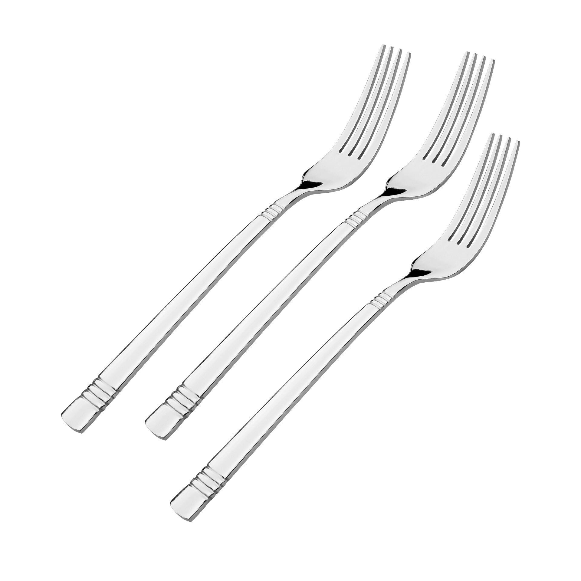 Menügabel Victoria, 3 Stück, Edelstahl