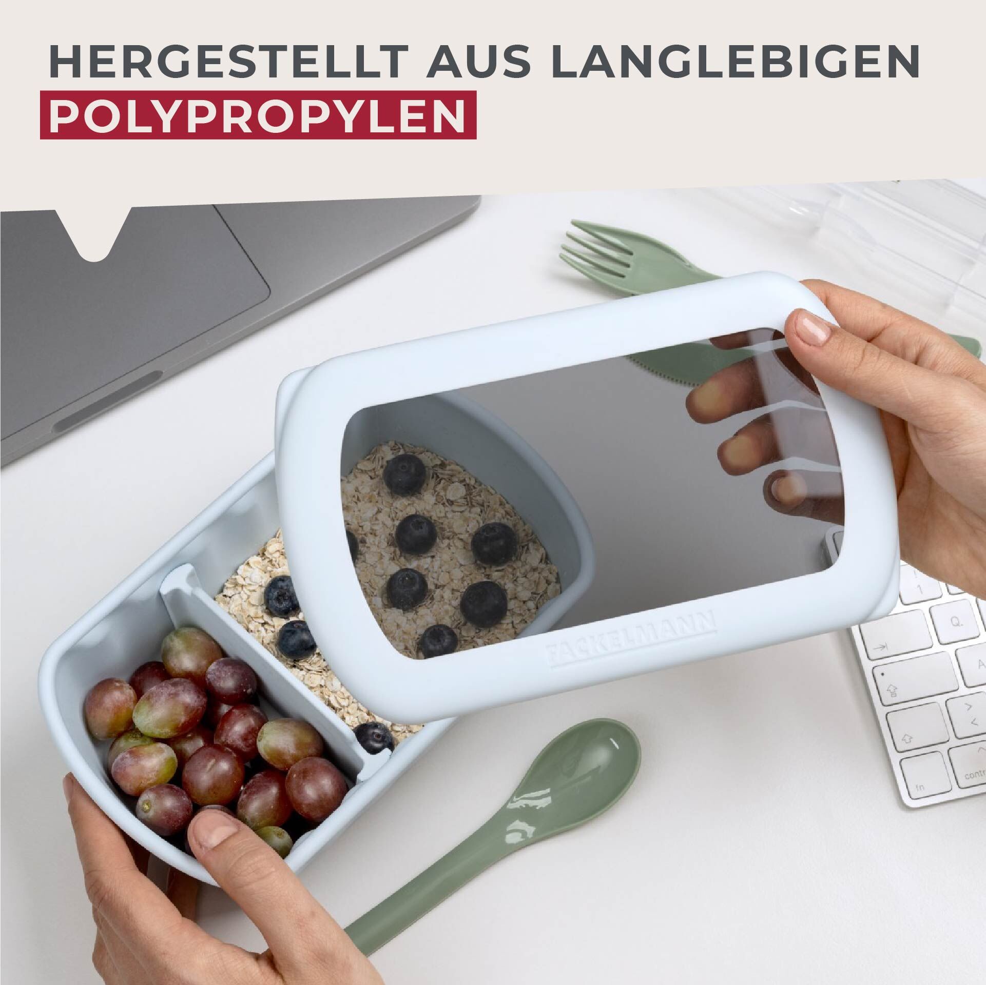 Flexibox Be The Move, blau, 1000ml, 3-tlg.