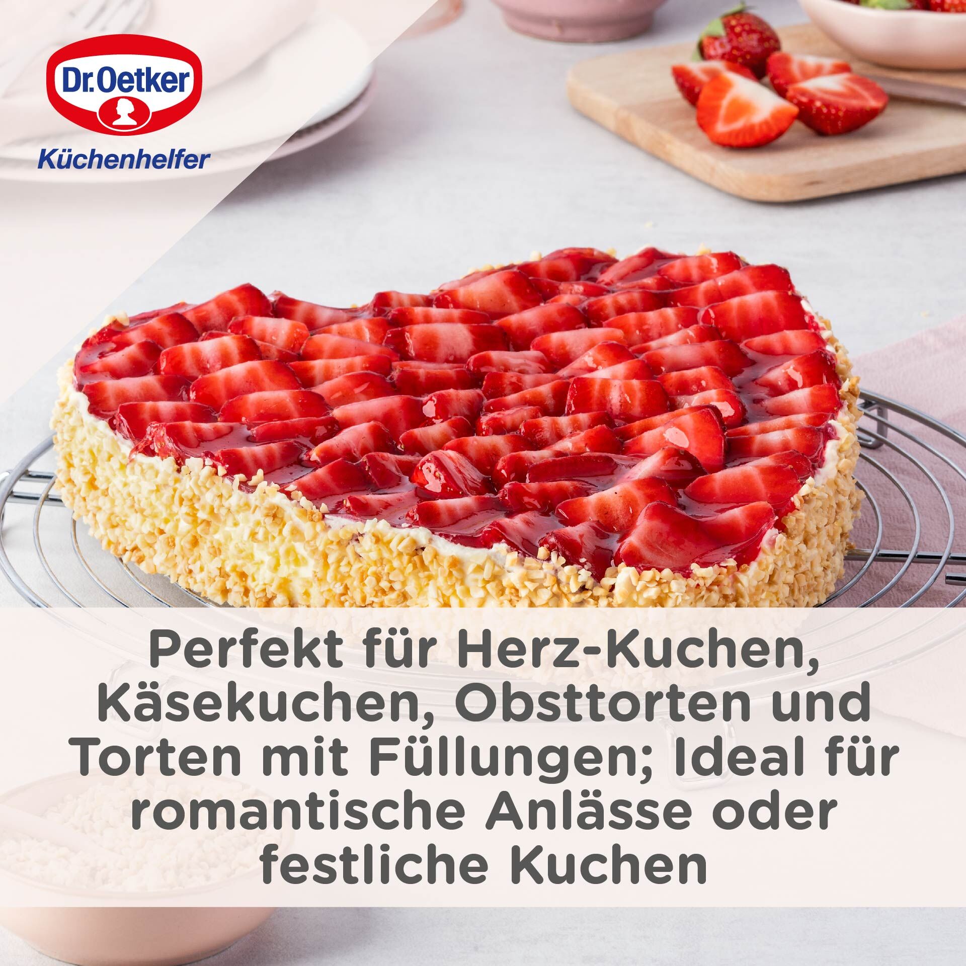 Springform Herz mit Auslaufschutz Classic, 28x27cm