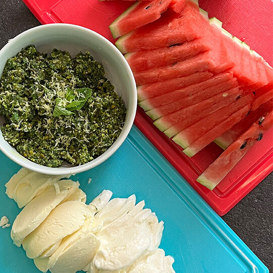 Wassermelonen-Salat