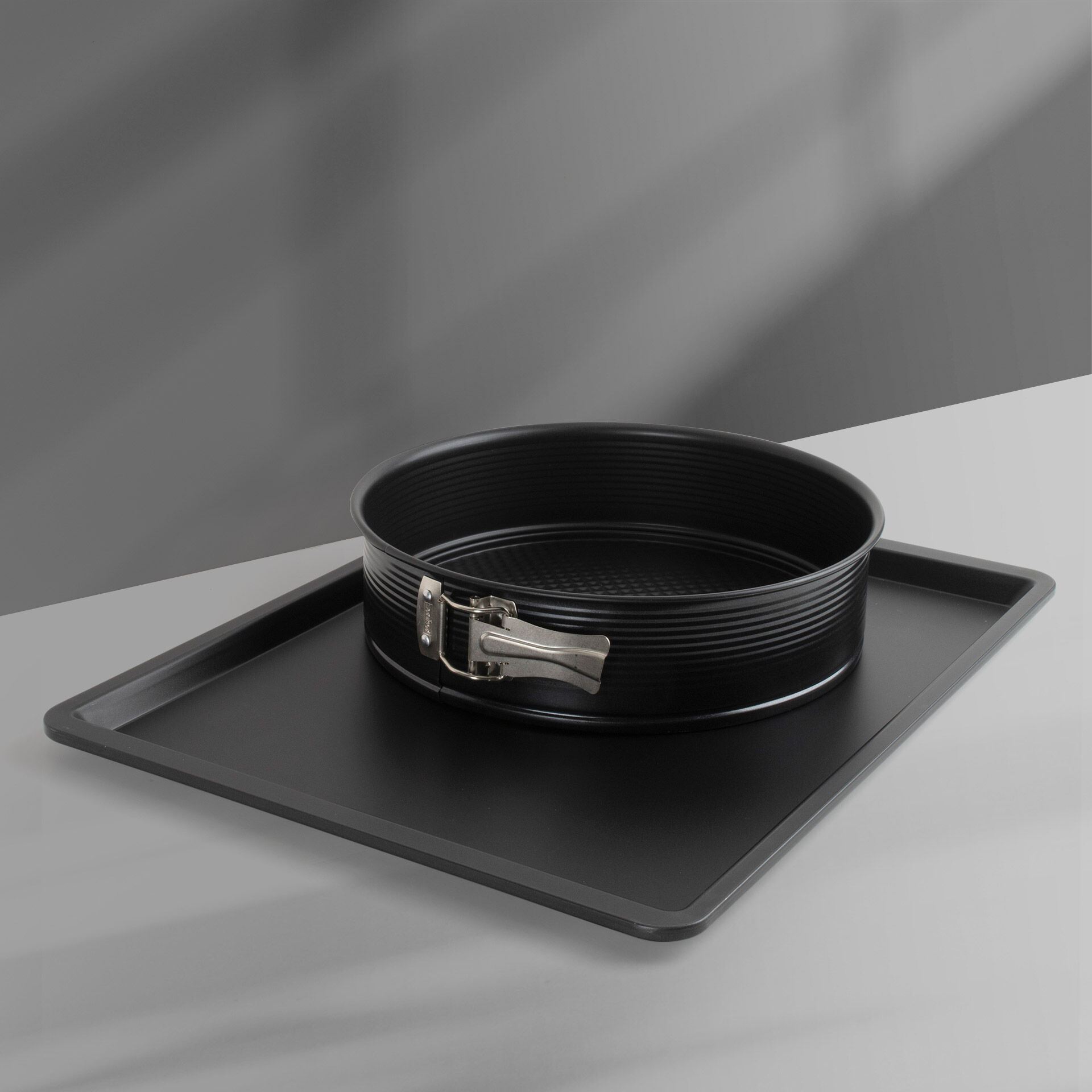 Backformen-Set "Black Metallic Allrounder", 2-teilig