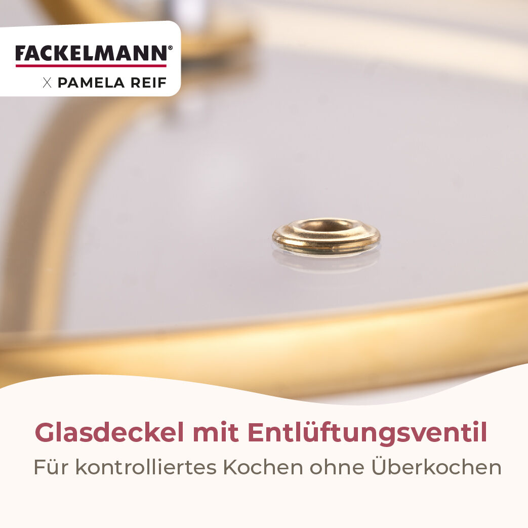 Pamela Reif Kochtopf mit Deckel Signature, Ø24cm