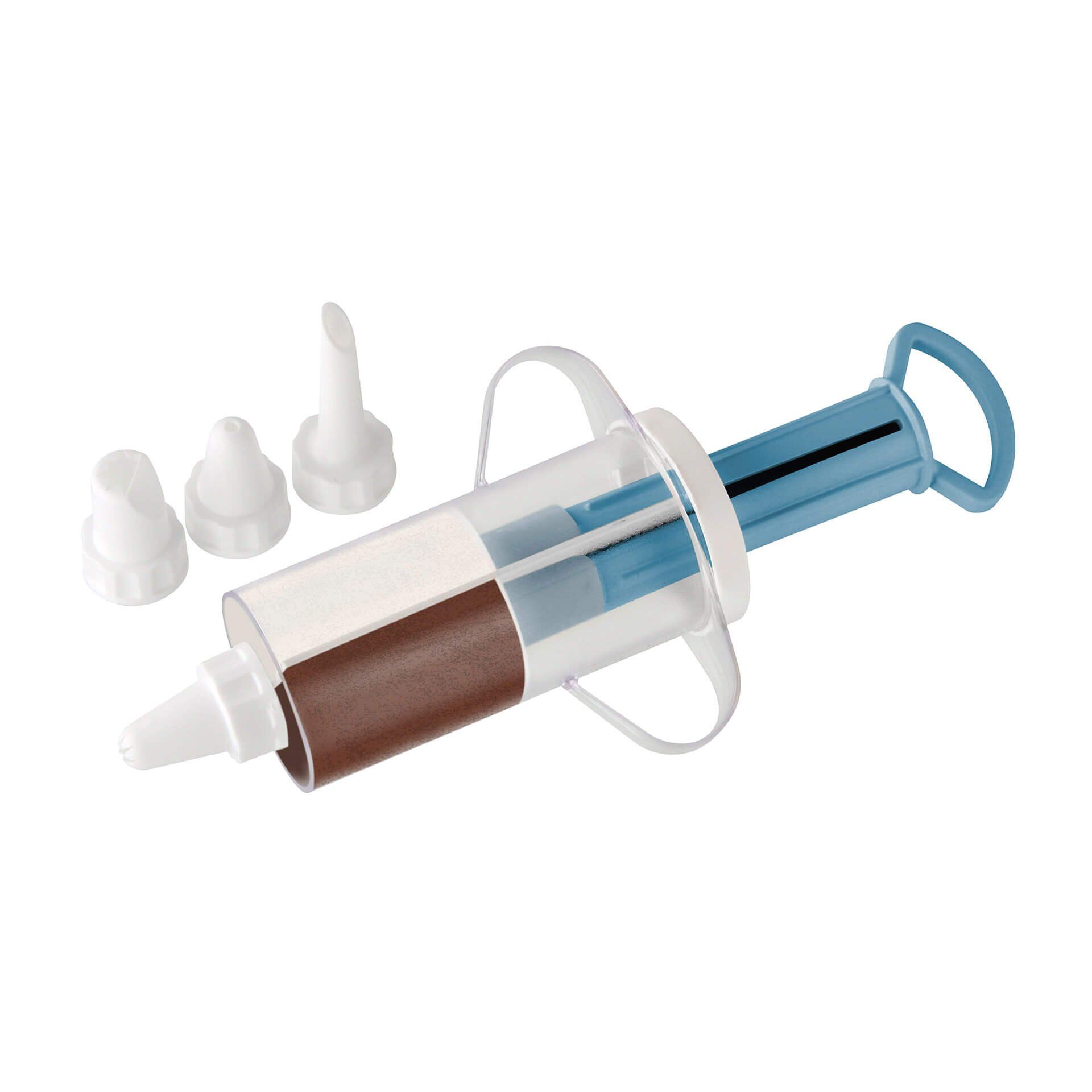 Garnierspritze Duo inkl. 4 Tüllen Easy Decorating, 5-teilig