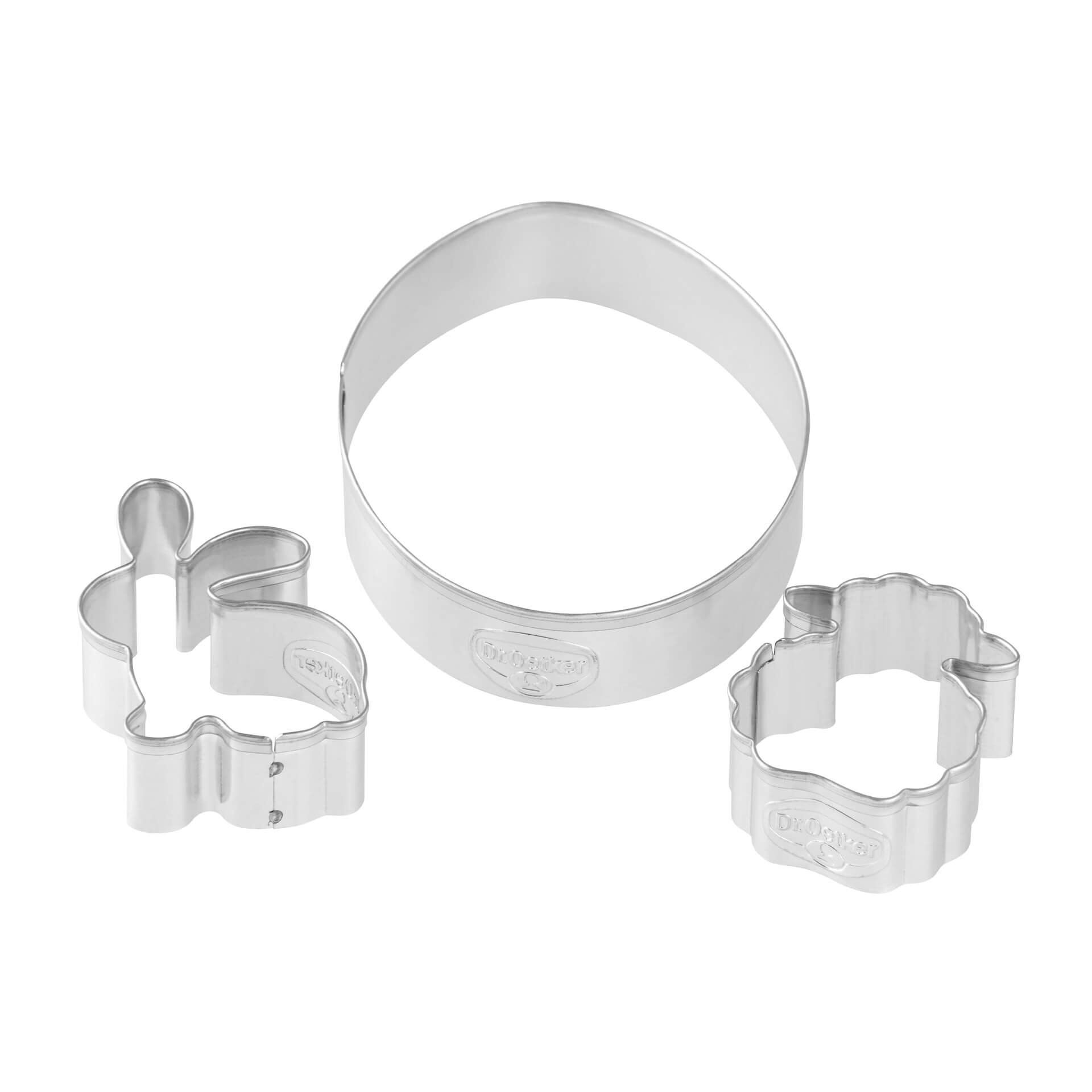 Ausstecher Linzer Goldiges Ostern, 3-teilig