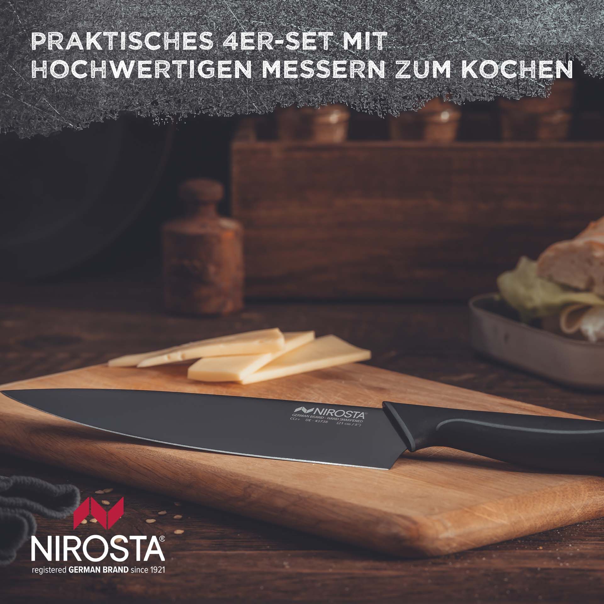 Messer-Set "Wave groß", 4-teilig