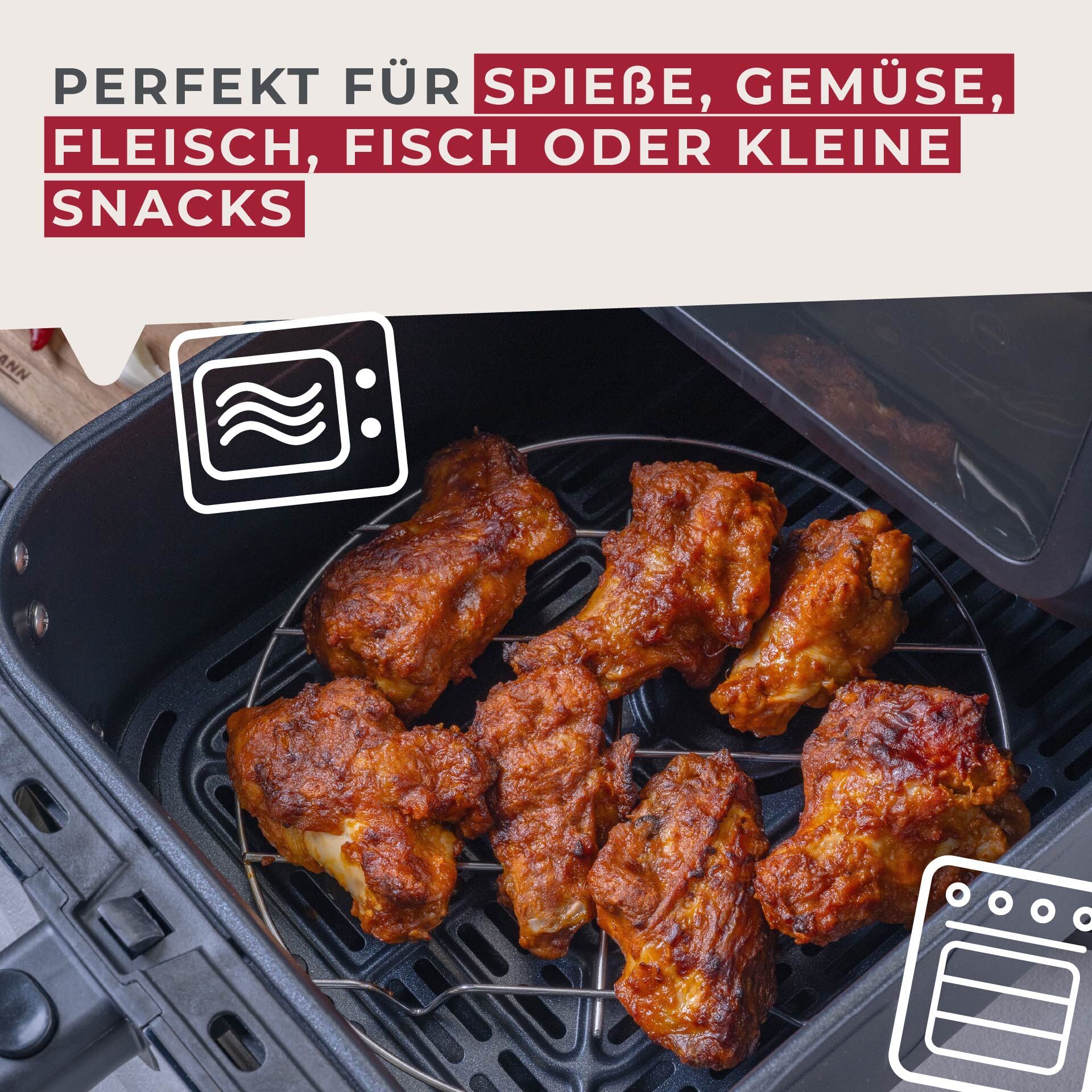 Airfryer-Rost, Ø20cm
