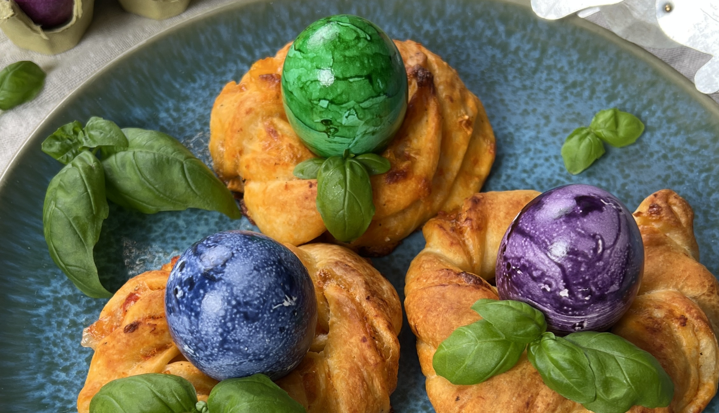 Herzhafte Osternester