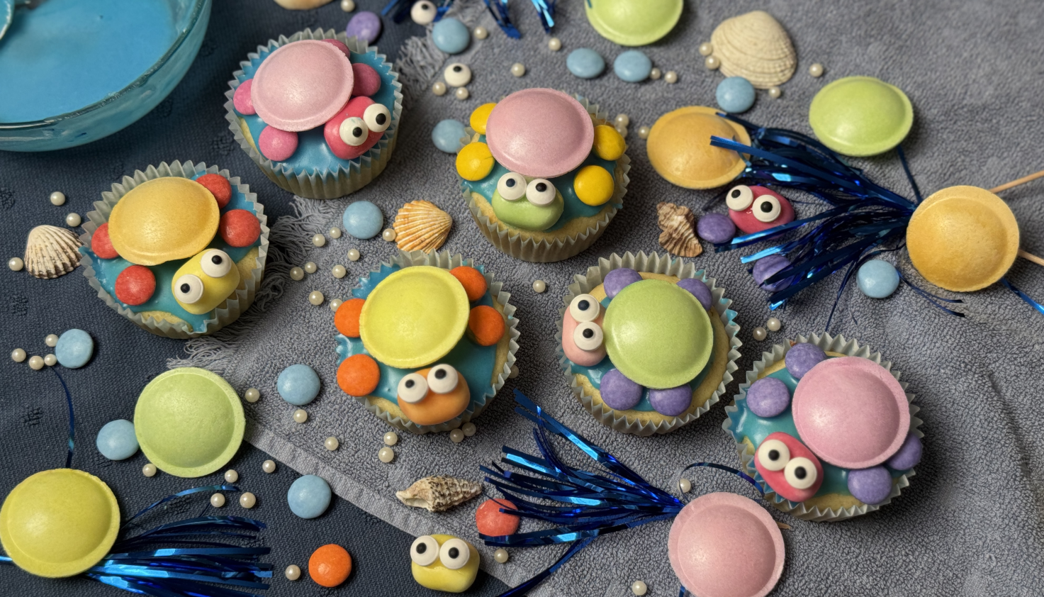 Schildkröten-Muffins Schildkröten-Muffins