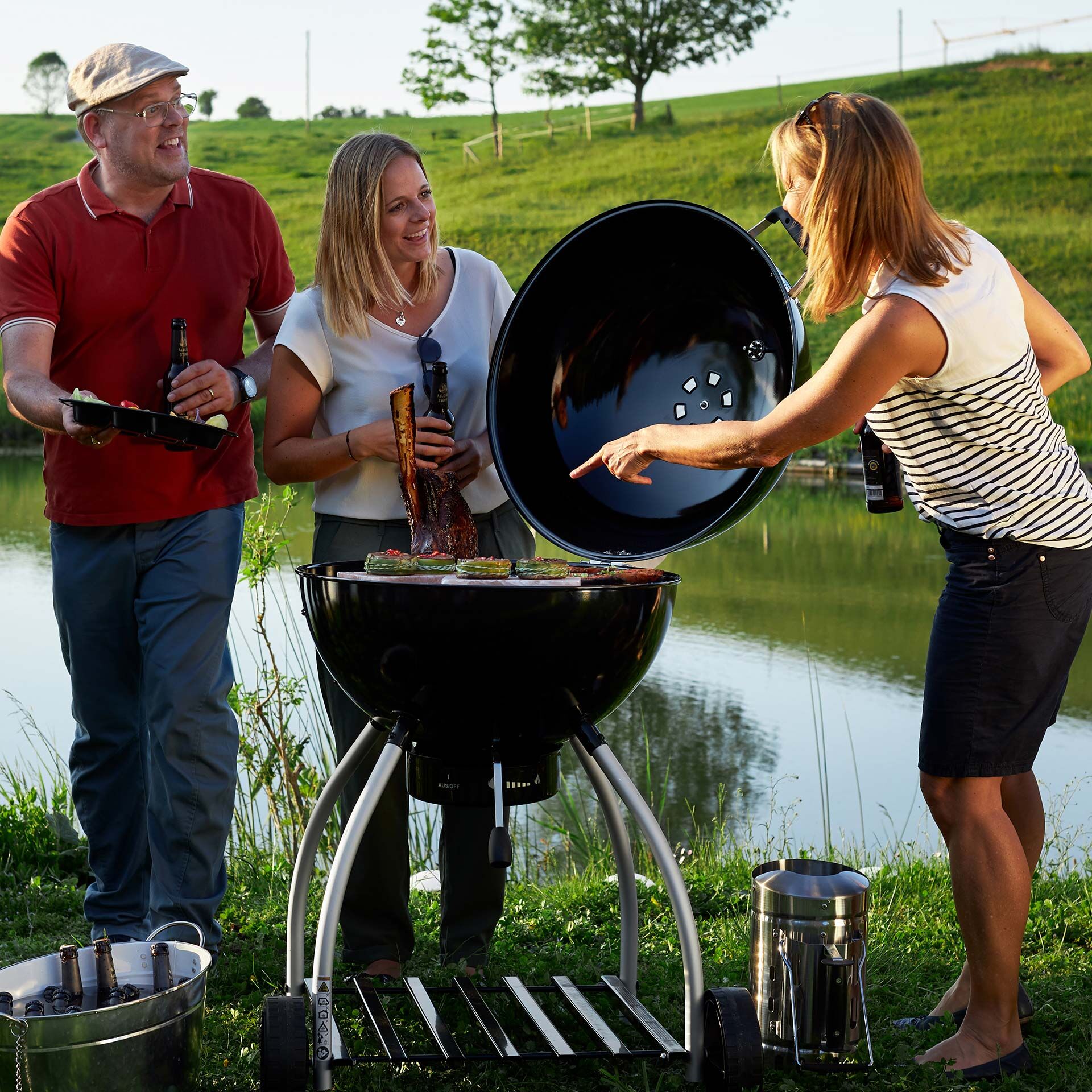 Holzkohle-Kugelgrill No.1 SPORT F50, Ø50cm Holzkohle-Kugelgrill No.1 SPORT F50, Ø50cm