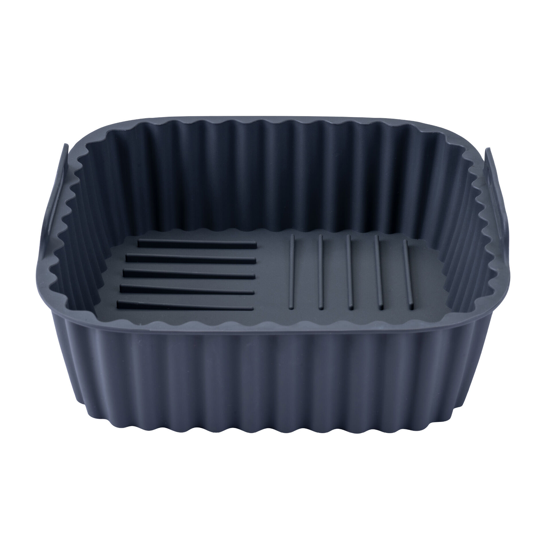 Silikonform für Heißluftfritteuse eckig, 17x17x7cm