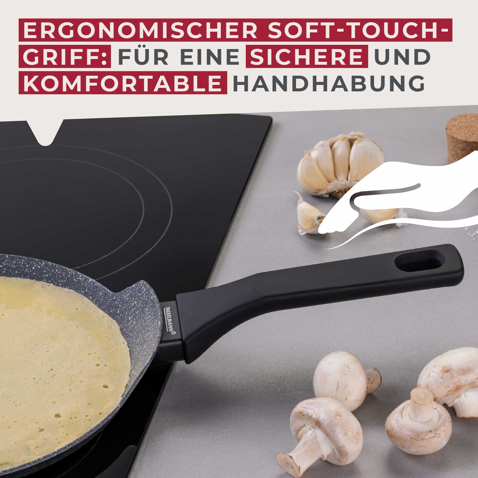 Crêpepfanne Cosmo, Keramik, antihaft, Ø25cm