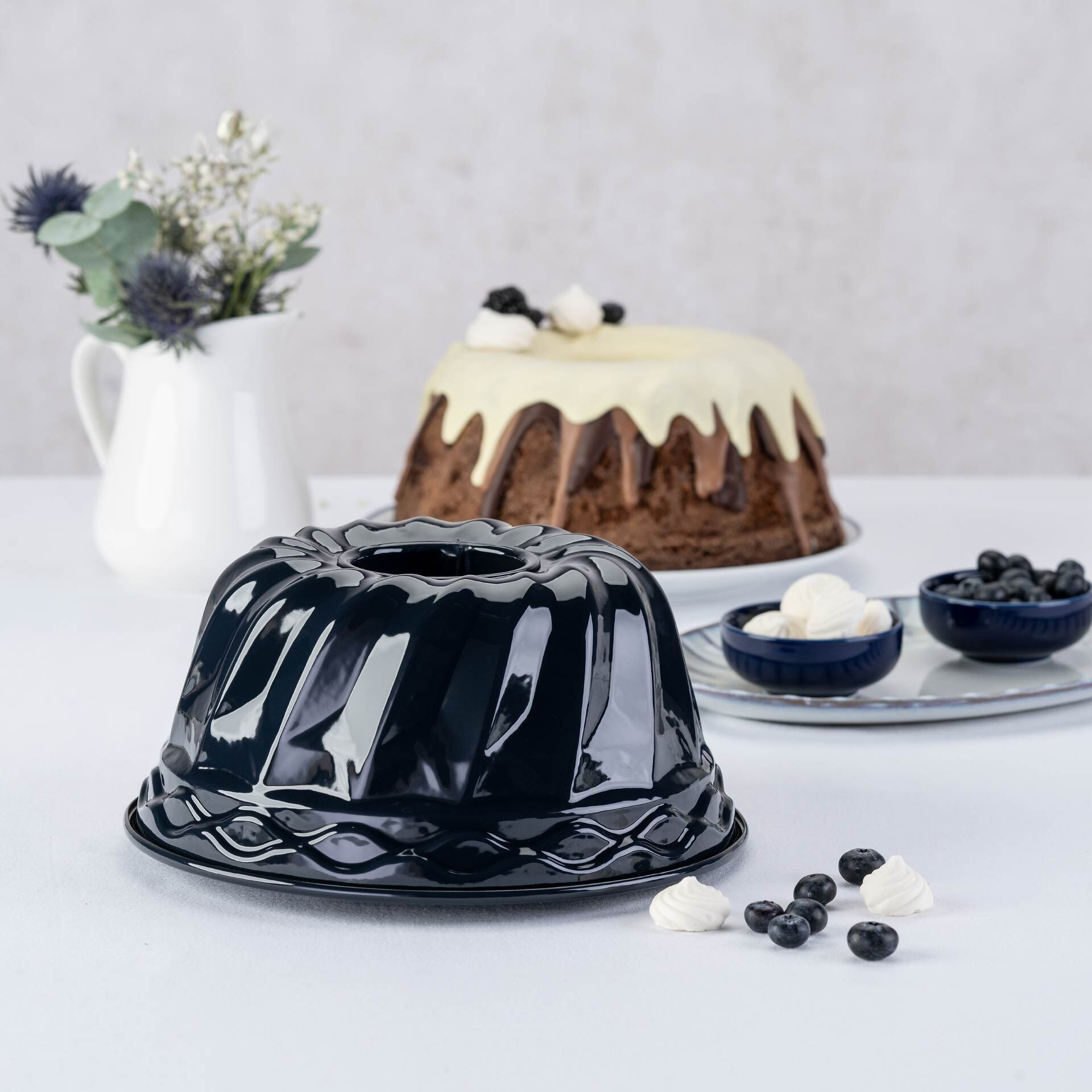 Gugelhupfform Back-Liebe Emaille, Ø22cm