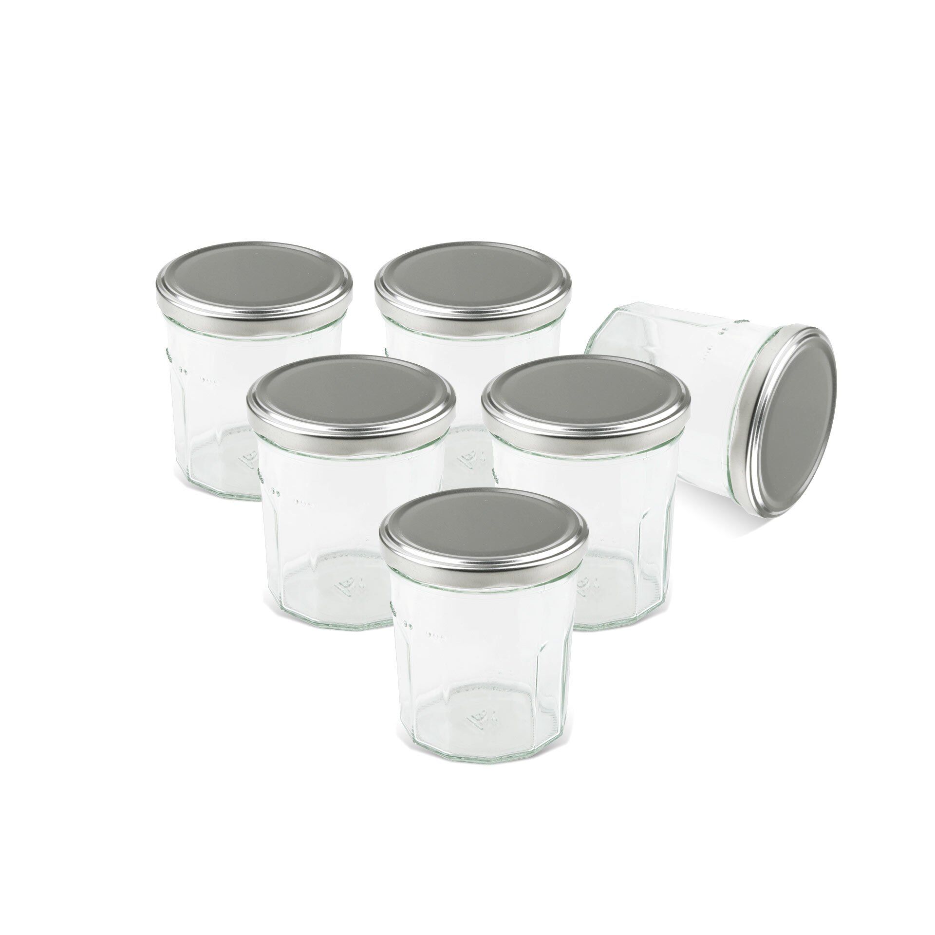 Set "Einmachglas mit Schraubverschluss 324ml", 6-teilig Set "Einmachglas mit Schraubverschluss 324ml", 6-teilig