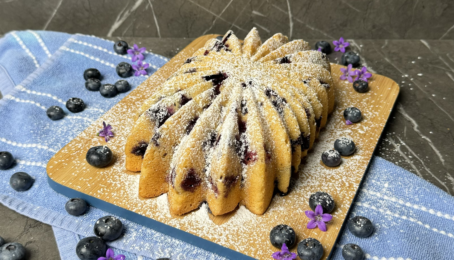 Blaubeer-Kuchen mit Joghurt Blaubeer-Kuchen mit Joghurt