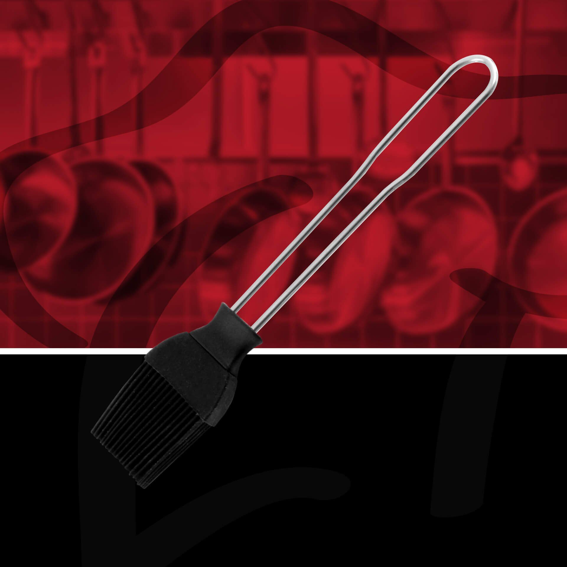 Profi-Backpinsel, 21cm, Silikon