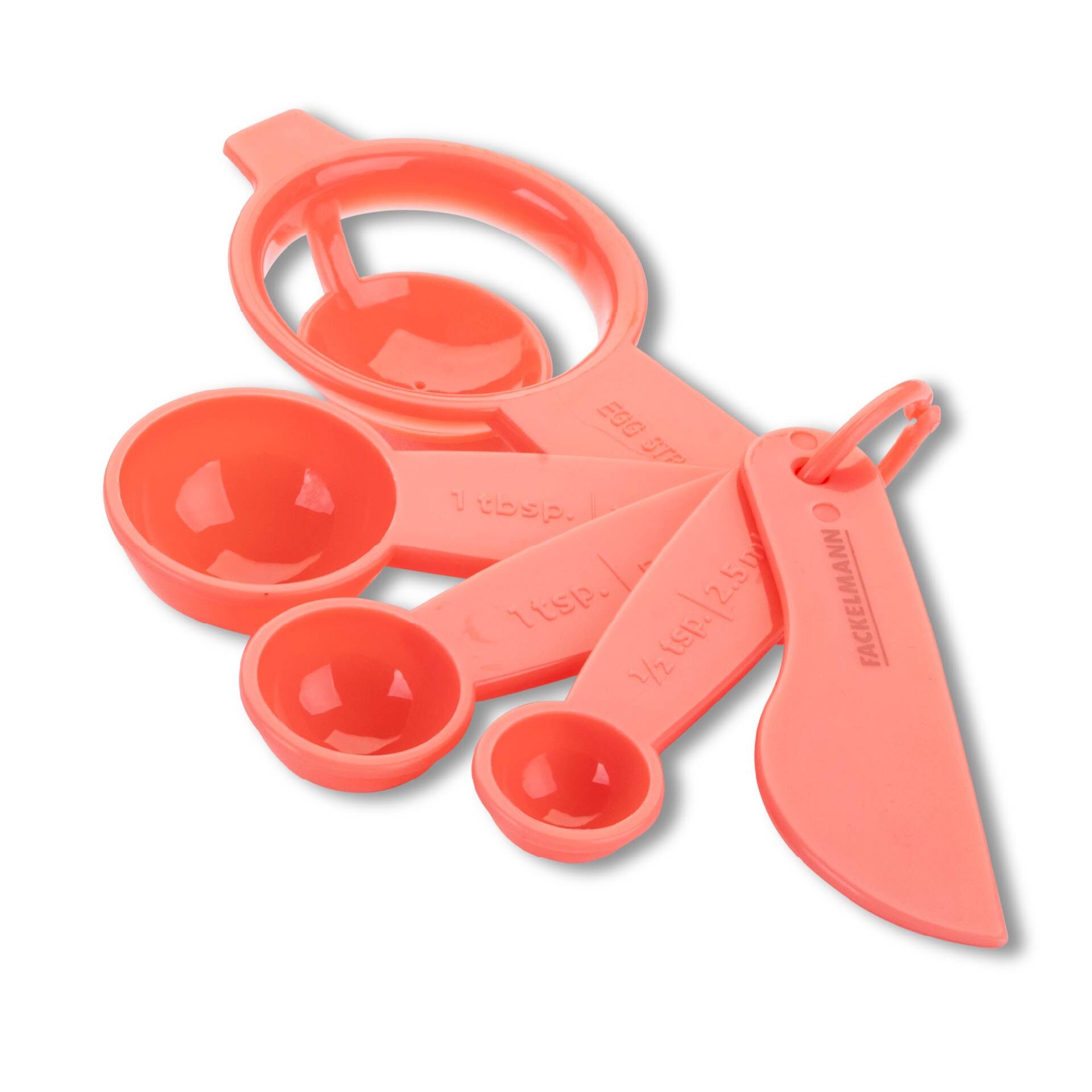Messlöffel-Set Mini Cooking, rosa, 5-tlg,